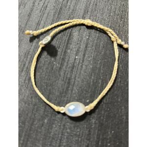 Puro Vida Moonstone Friendship Bracelet Adjustable